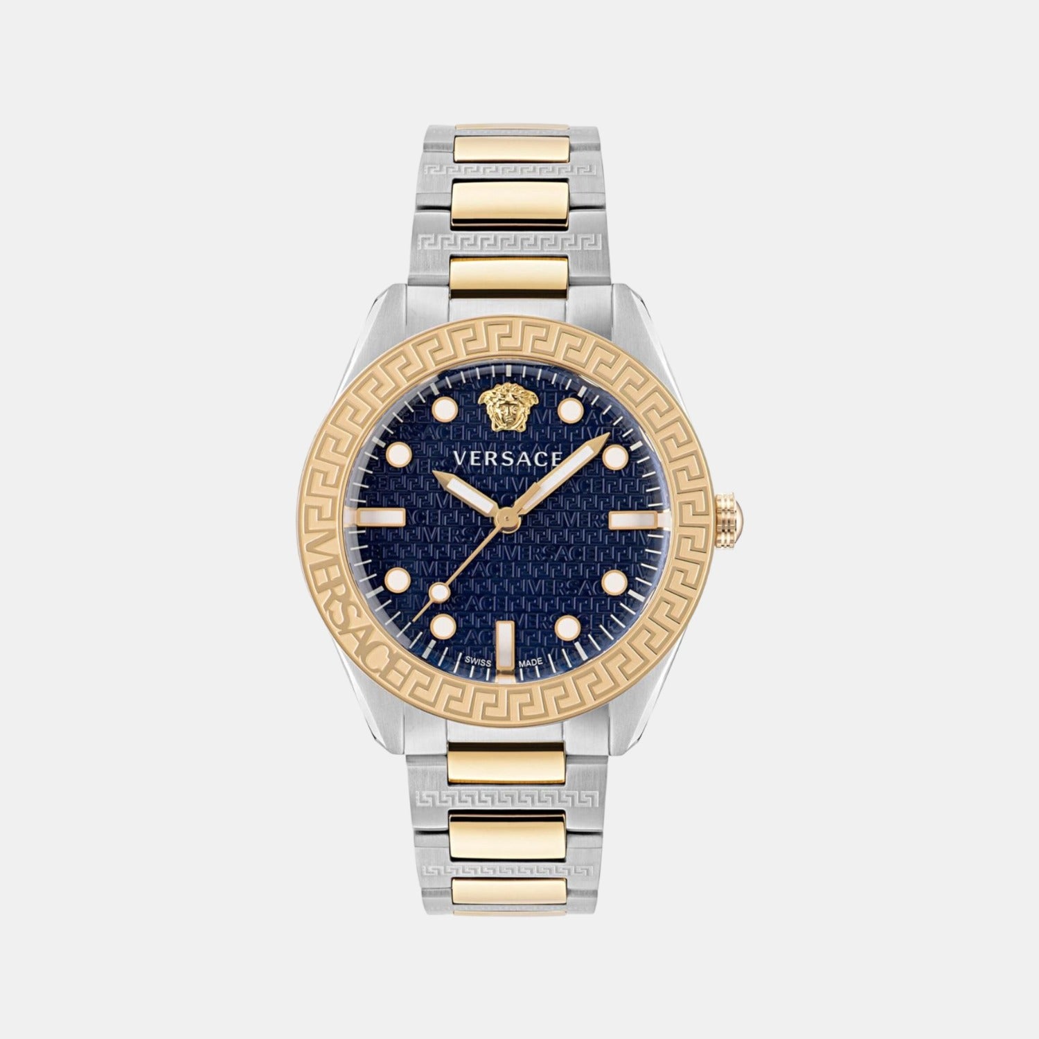 Versace Round Blue Analog watch