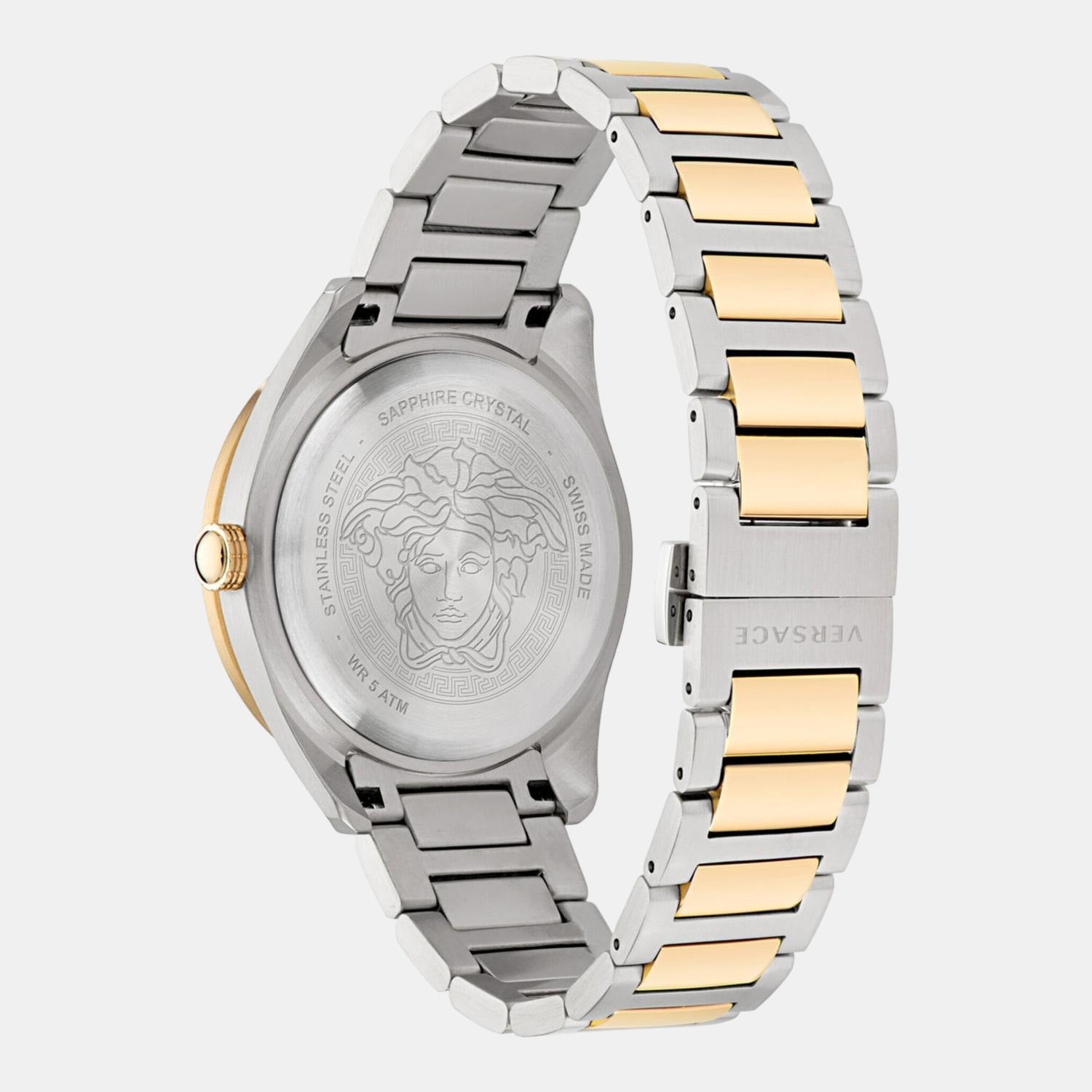 Versace Men Round Blue watch