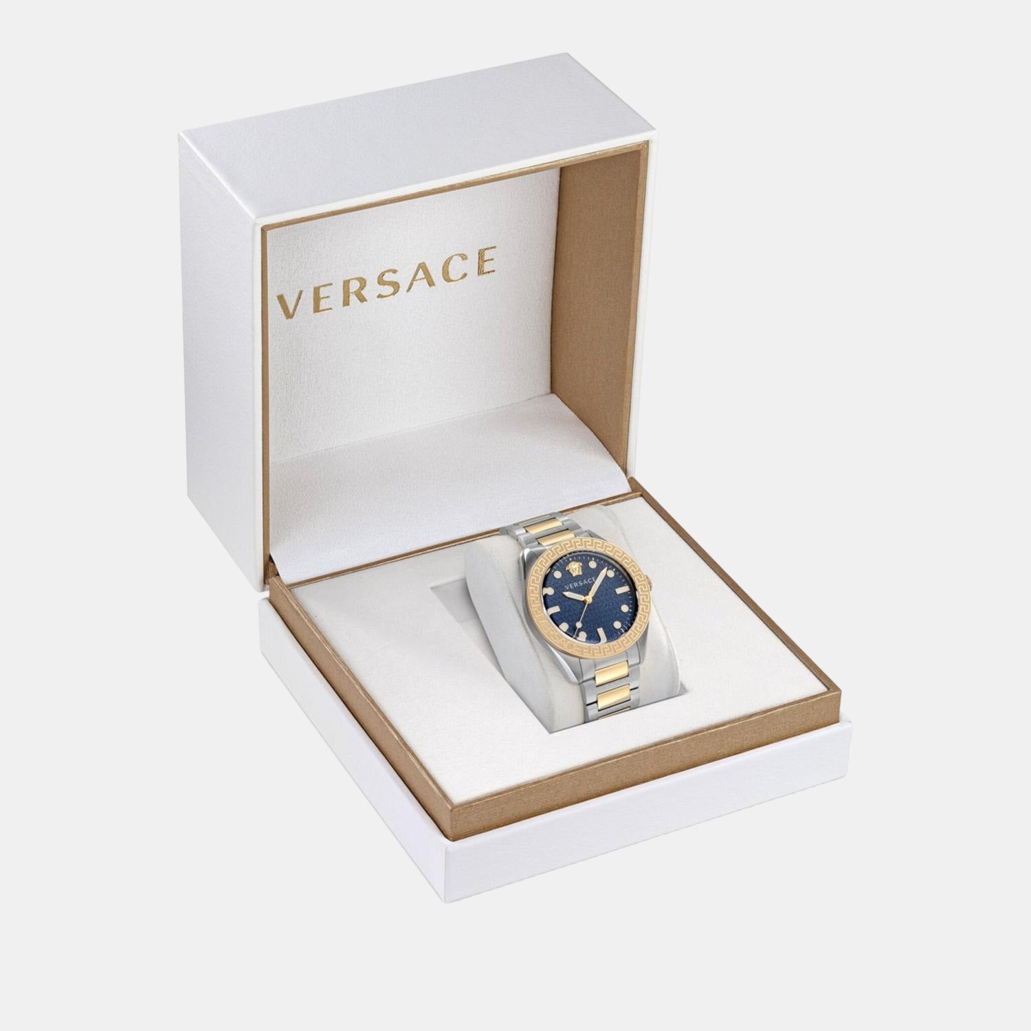 Versace Stainless Steel Blue watch