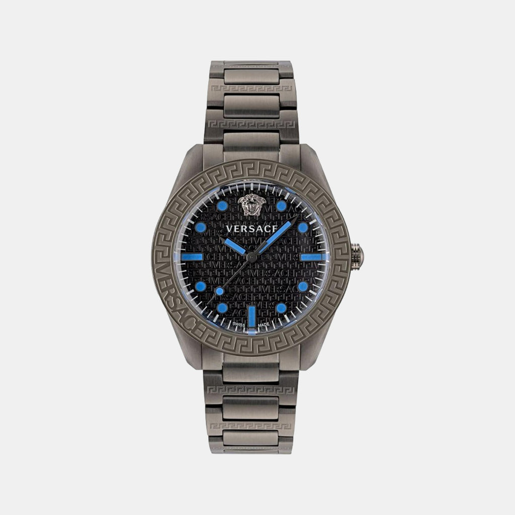 Versace Round Black Analog watch