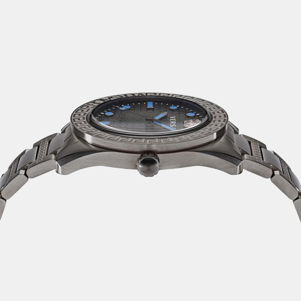 Versace Men Round Black watch