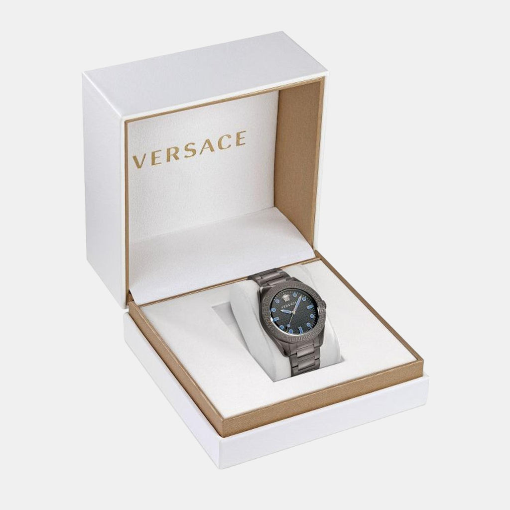 Versace Round Quartz Analog Men watch