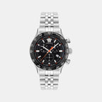 Versace Round Black Chronograph watch