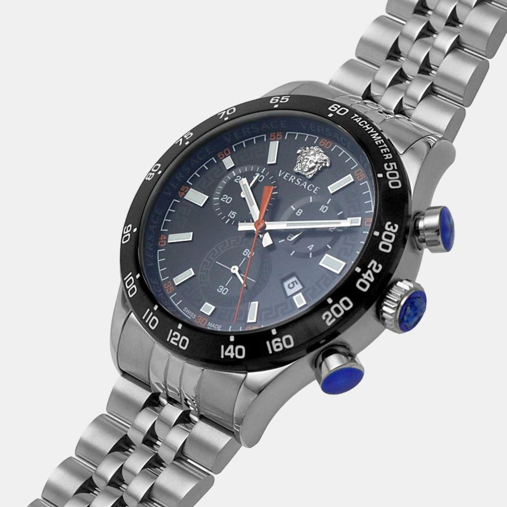 Versace 44 mm Silver Quartz watch