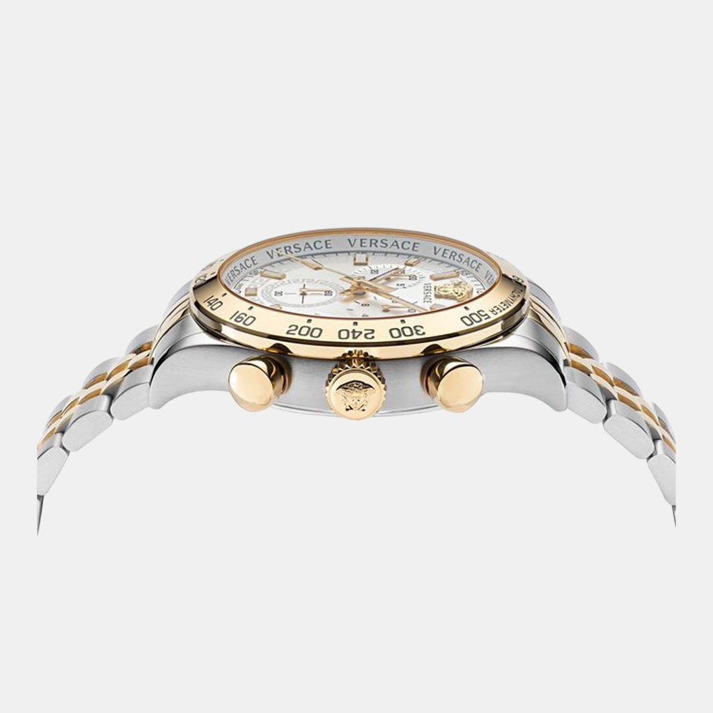 Versace Men Round White watch