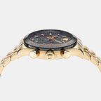 Versace Men Round Black watch