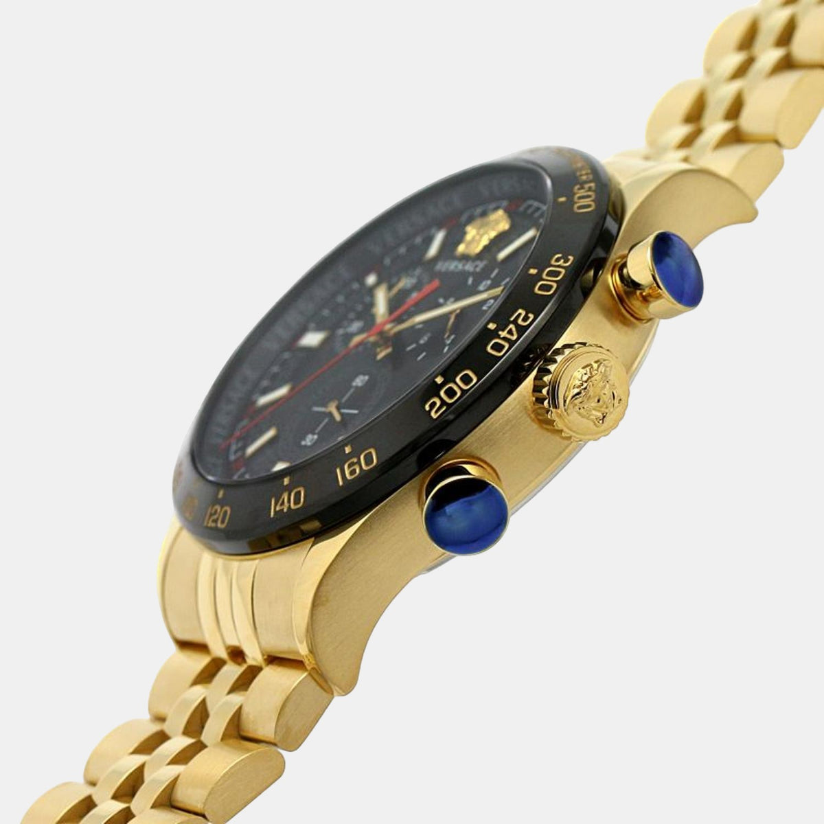 Versace 44 mm Gold Quartz watch