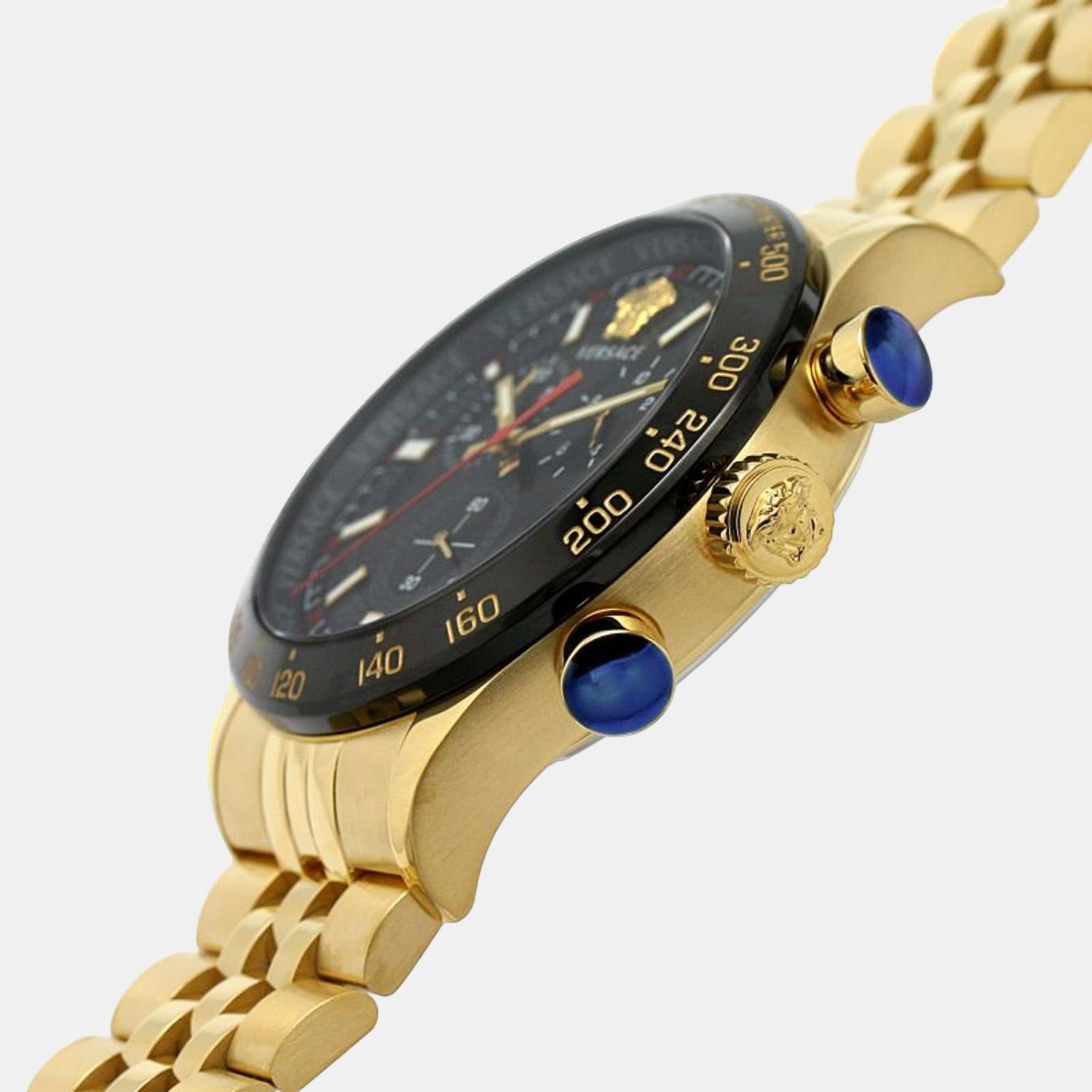 Versace 44 mm Gold Quartz watch