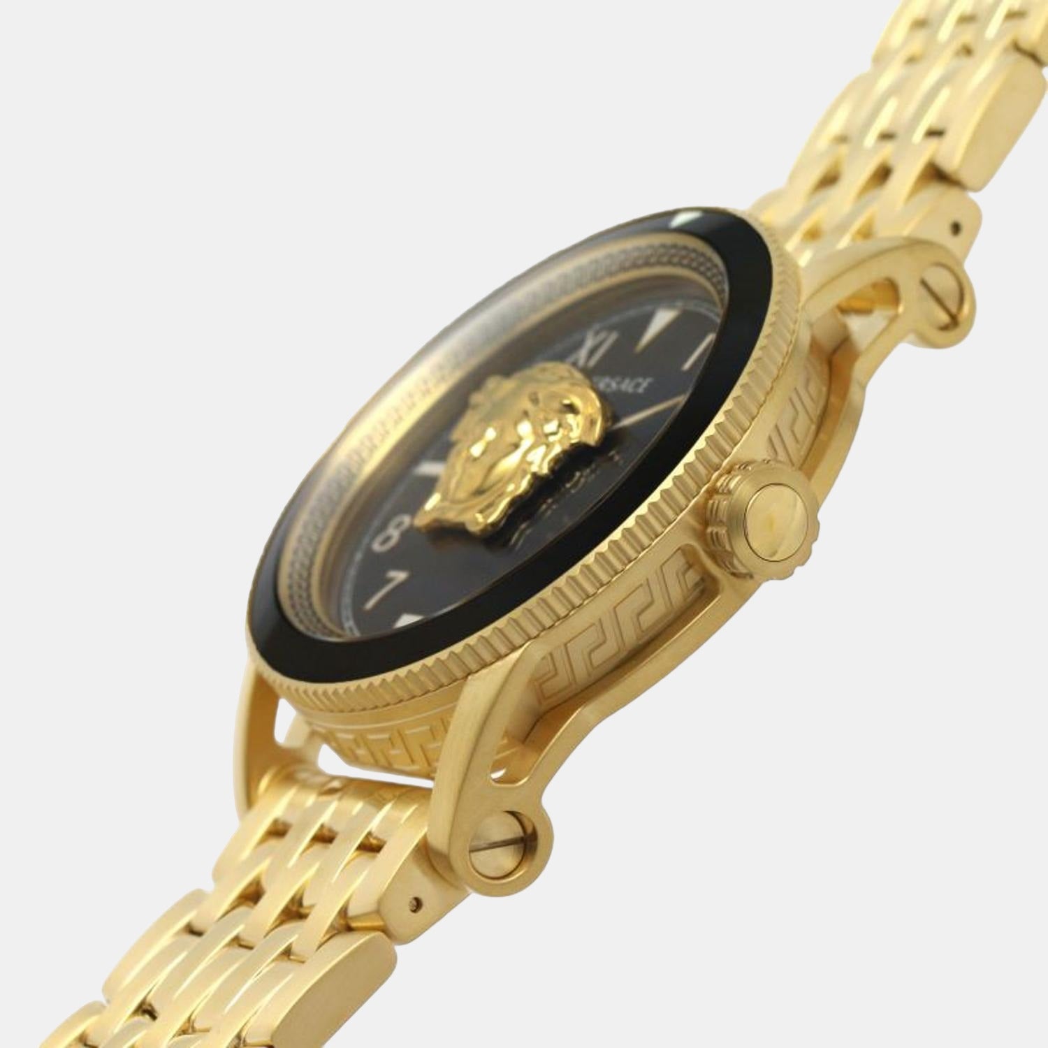 Versace Stainless Steel Round watch