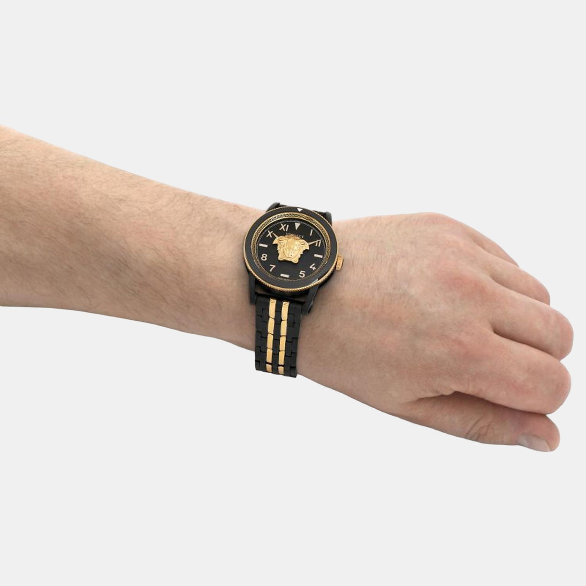 Versace Stainless Steel Black watch