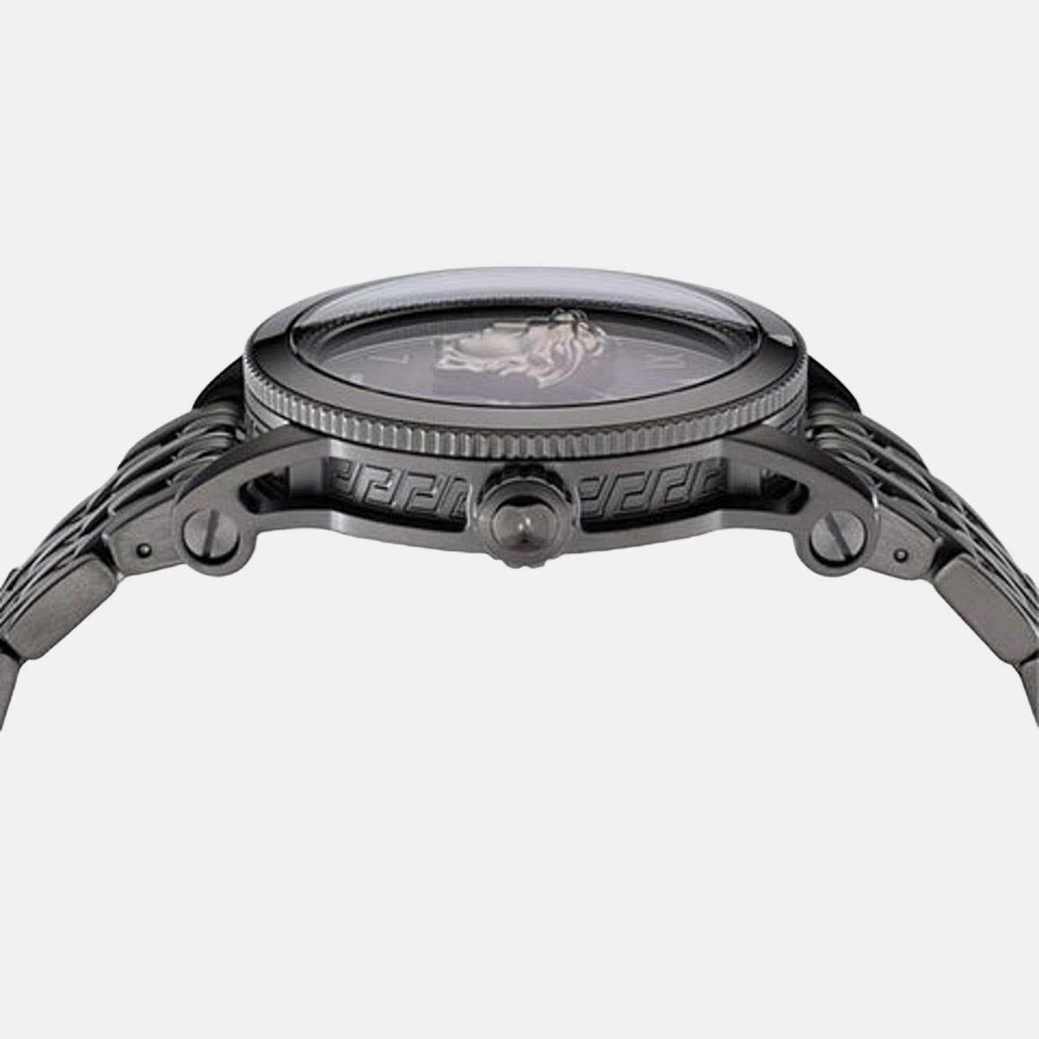 Versace Men Round Grey watch