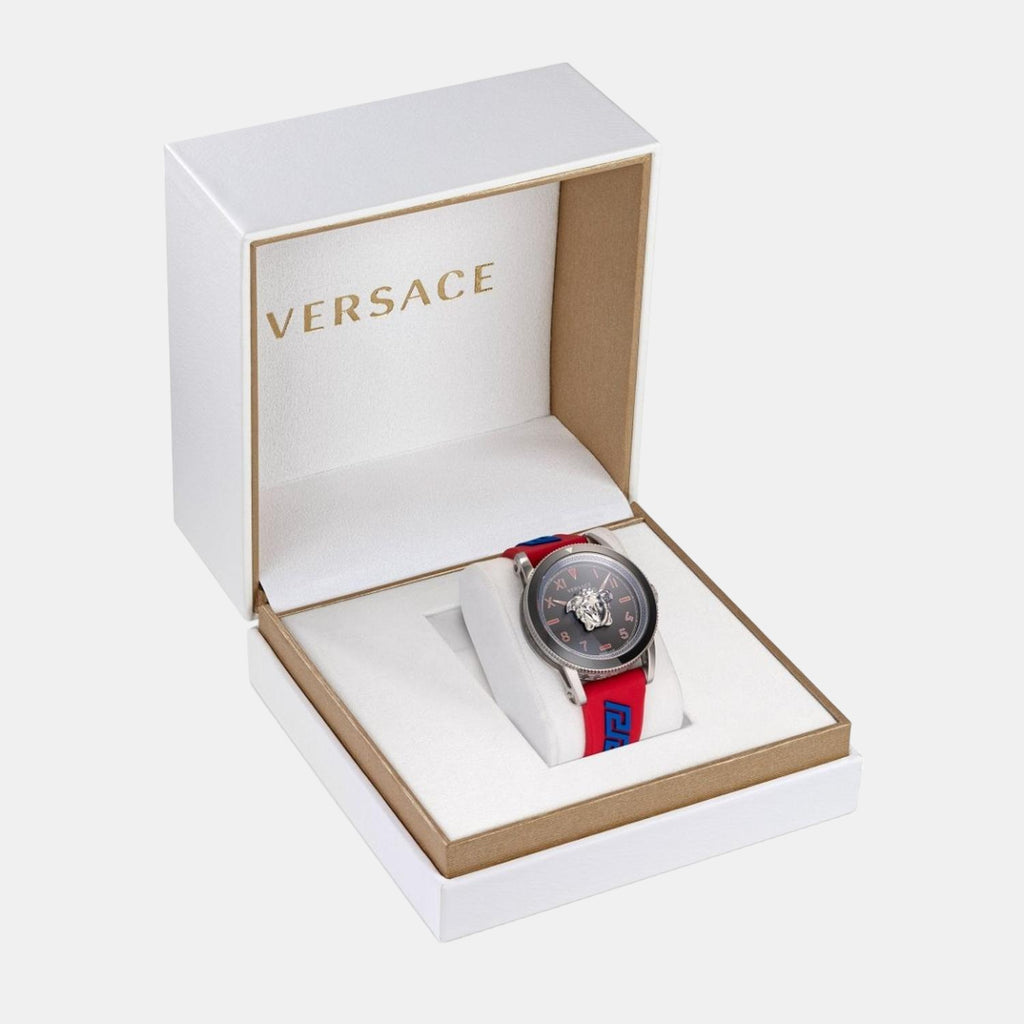 Versace Stainless Steel Round watch