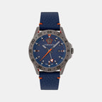 Versace Round Blue Analog watch