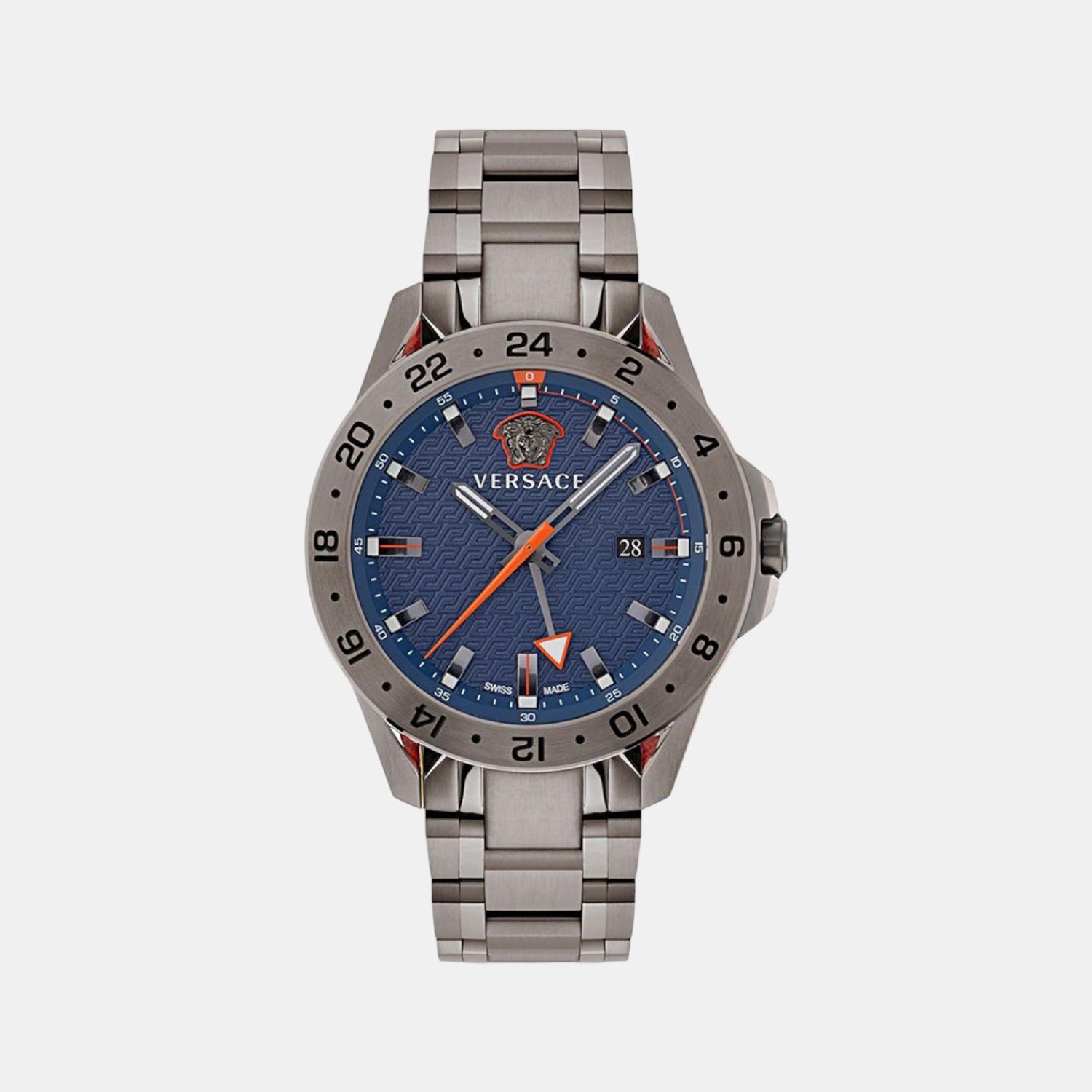 Versace Round Blue Analog watch
