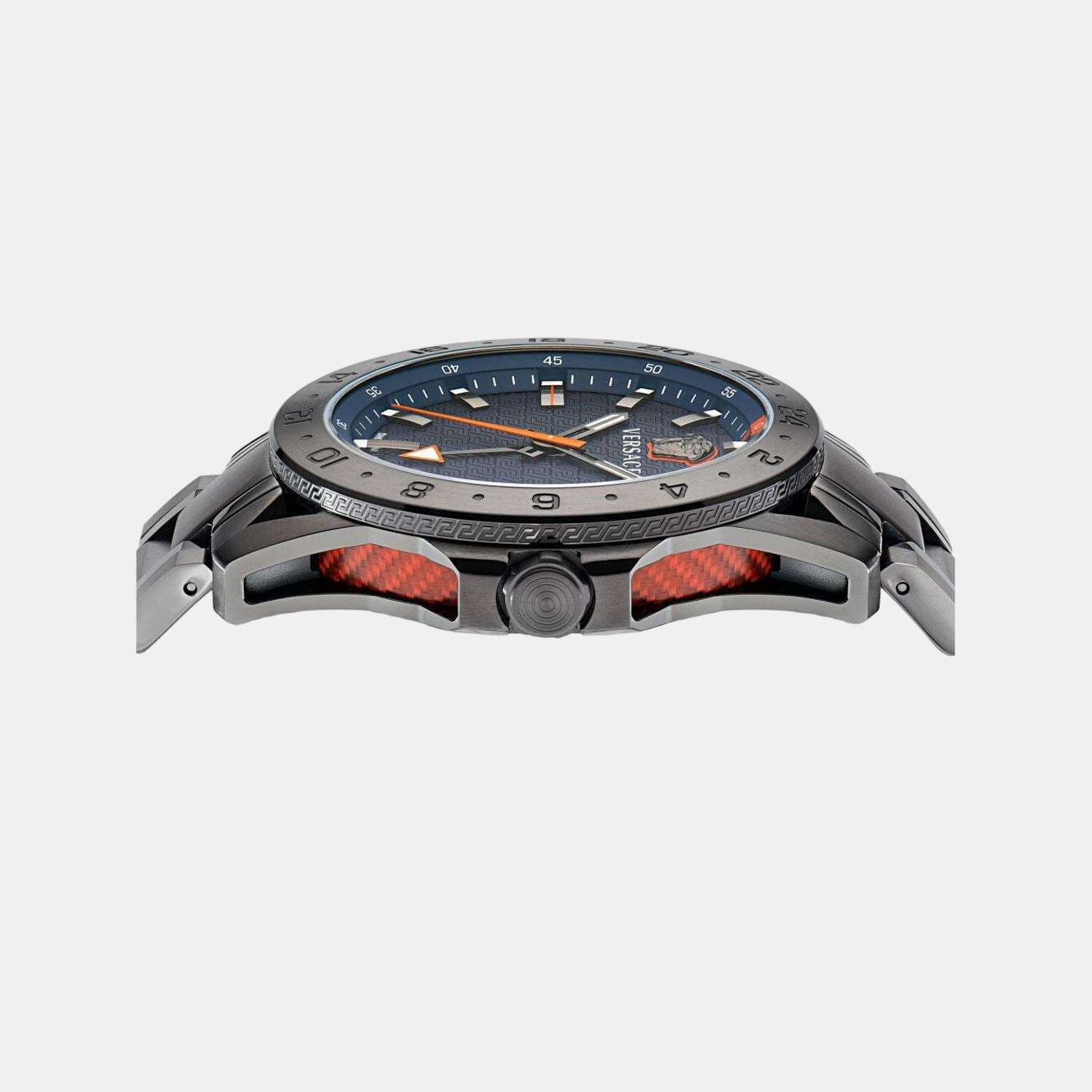 Versace Men Round Blue watch