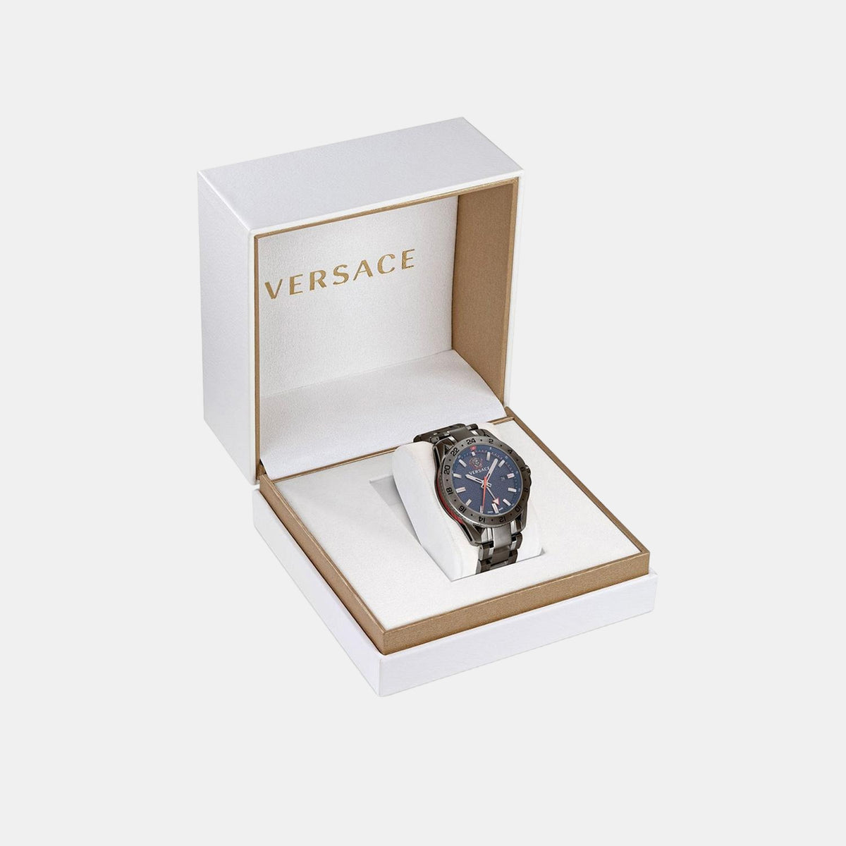 Versace Stainless Steel Blue watch