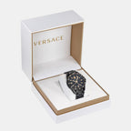 Versace Stainless Steel Round watch