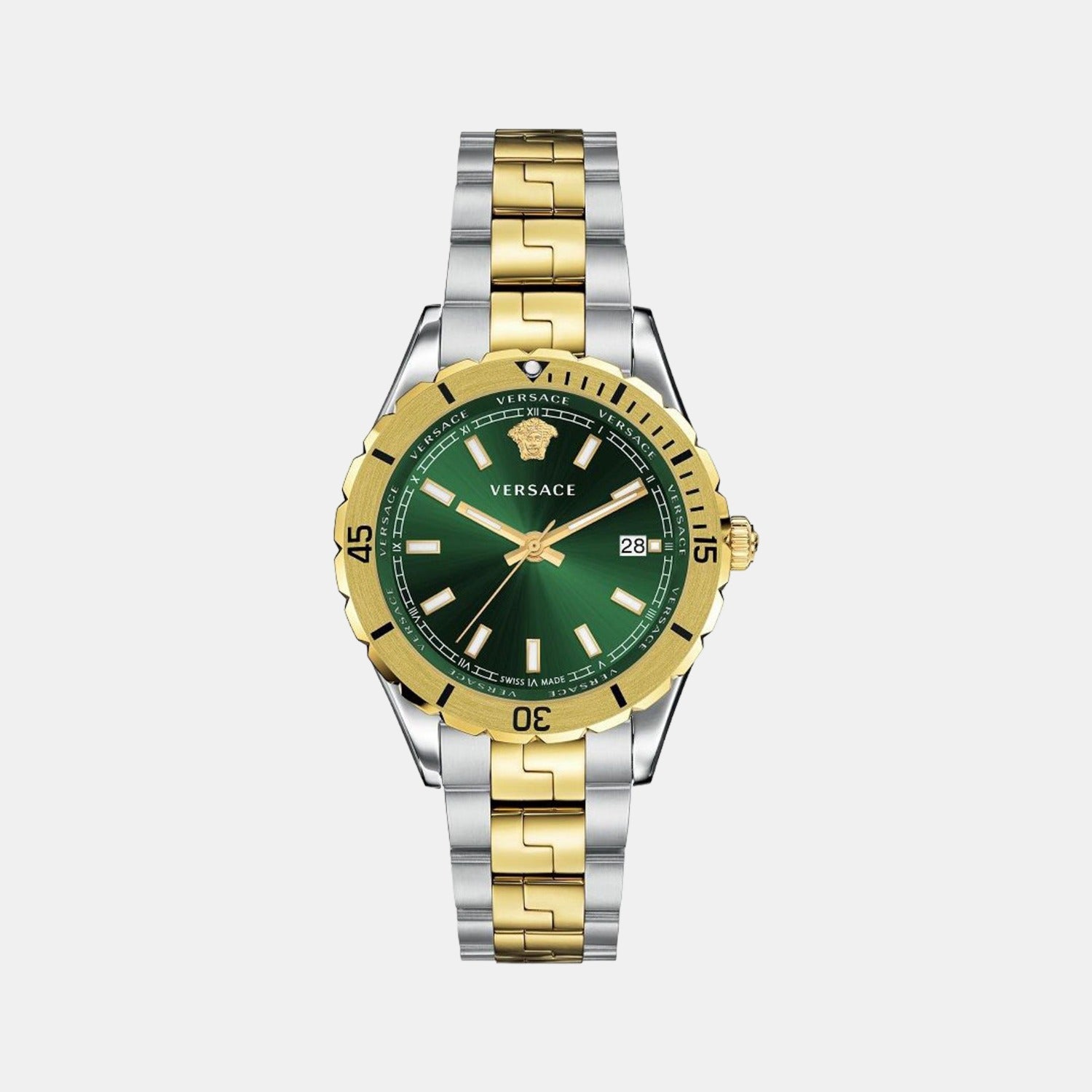 Versace Round Green Analog watch