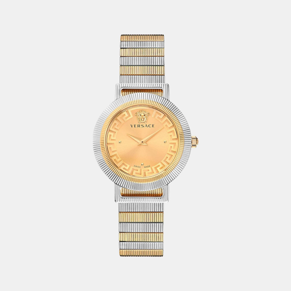 Versace Round Gold Analog watch