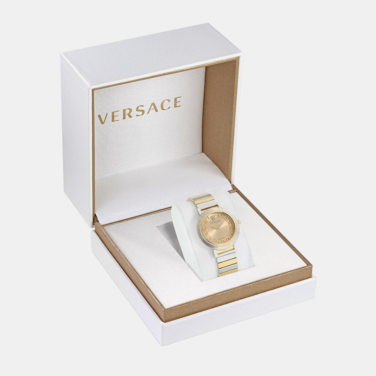 Versace Stainless Steel Round watch