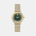 Versace Round Green Analog watch