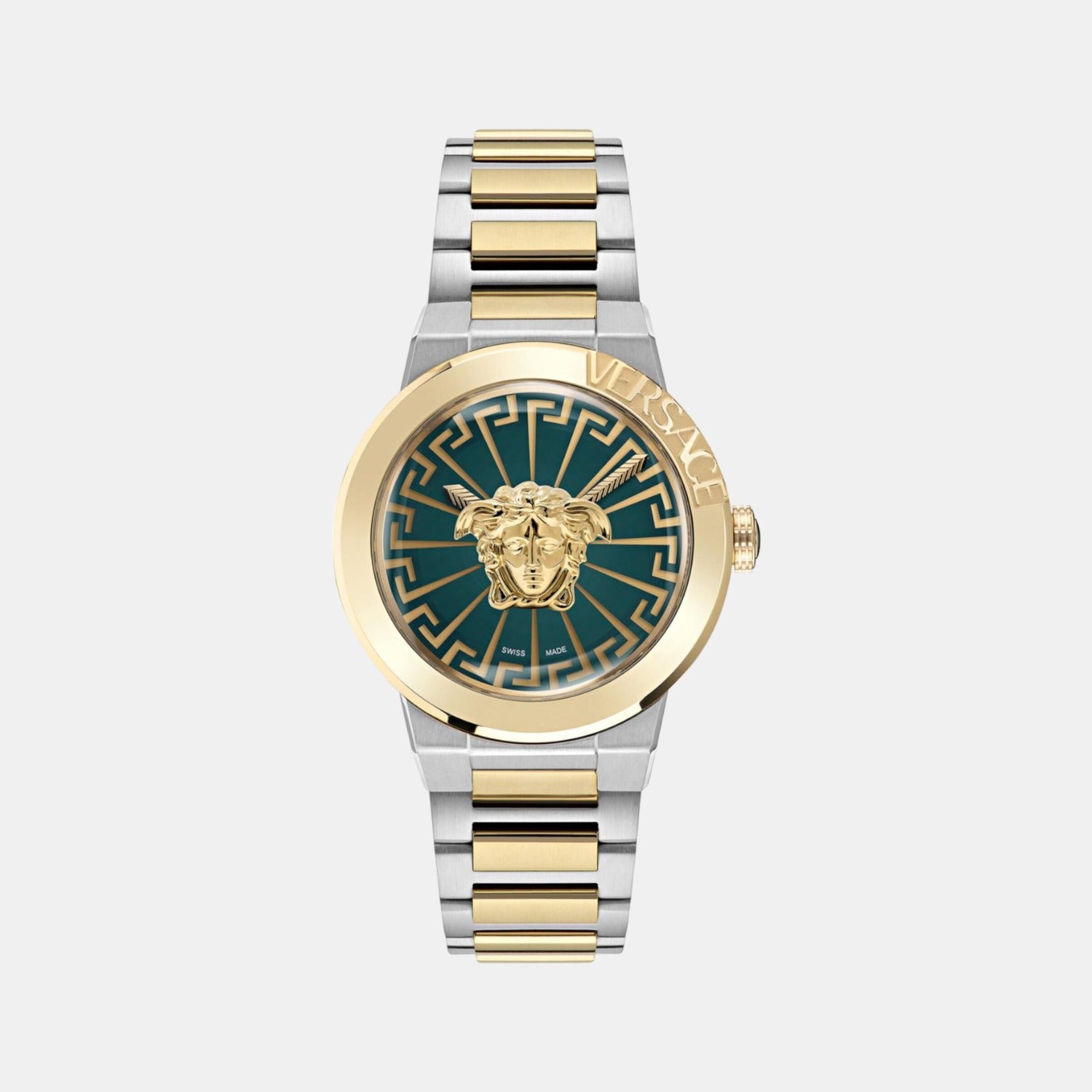 Versace Round Green Analog watch