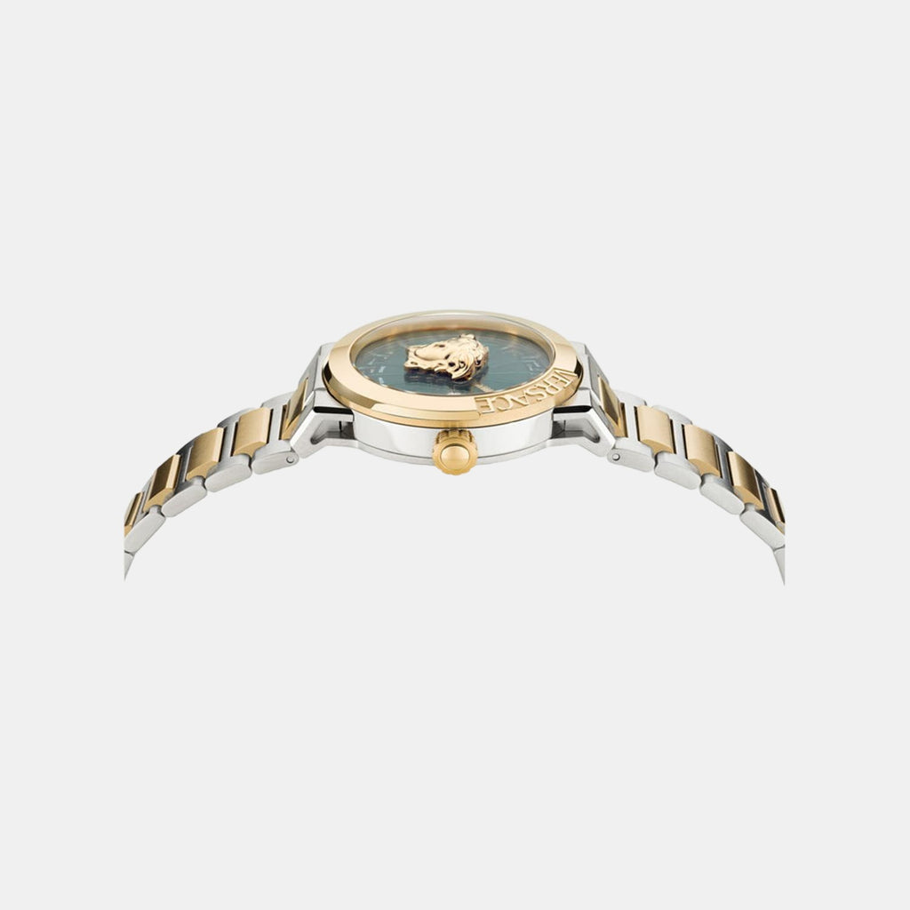 Versace Women Round Green watch
