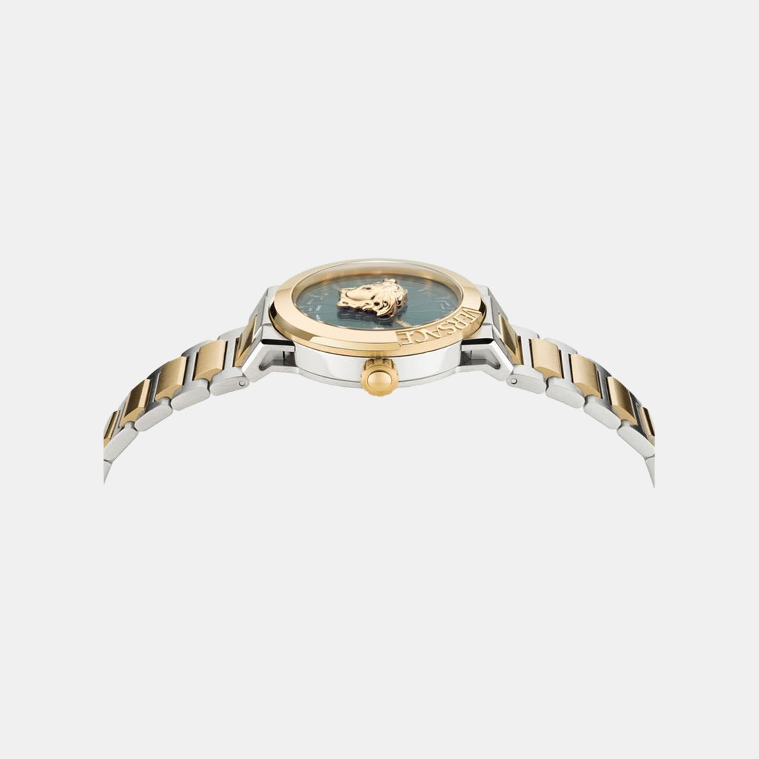 Versace Women Round Green watch