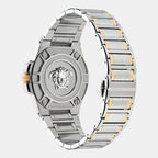 Versace Men Round Silver watch