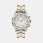 Versace Round Silver Analog watch