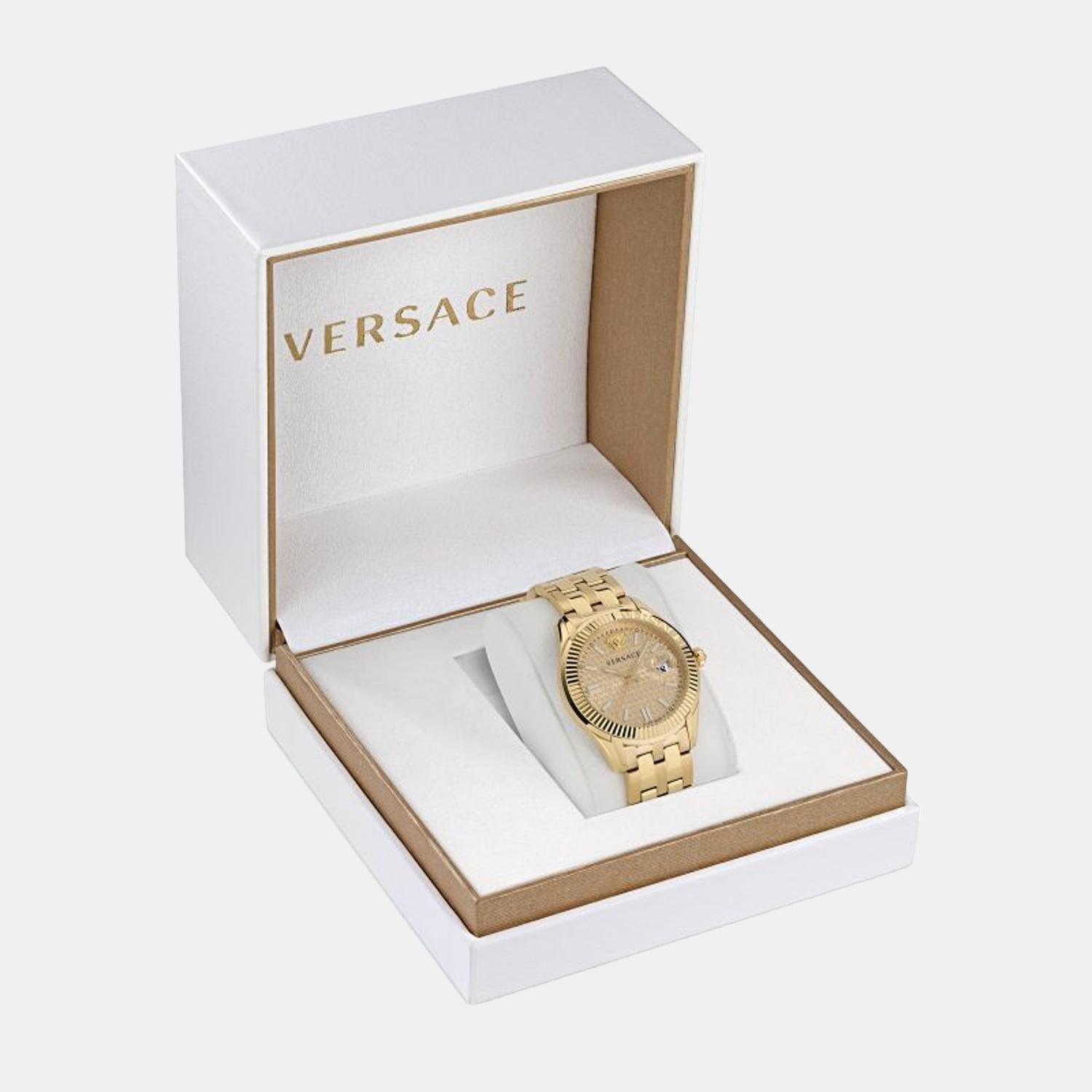 Versace watch online gold