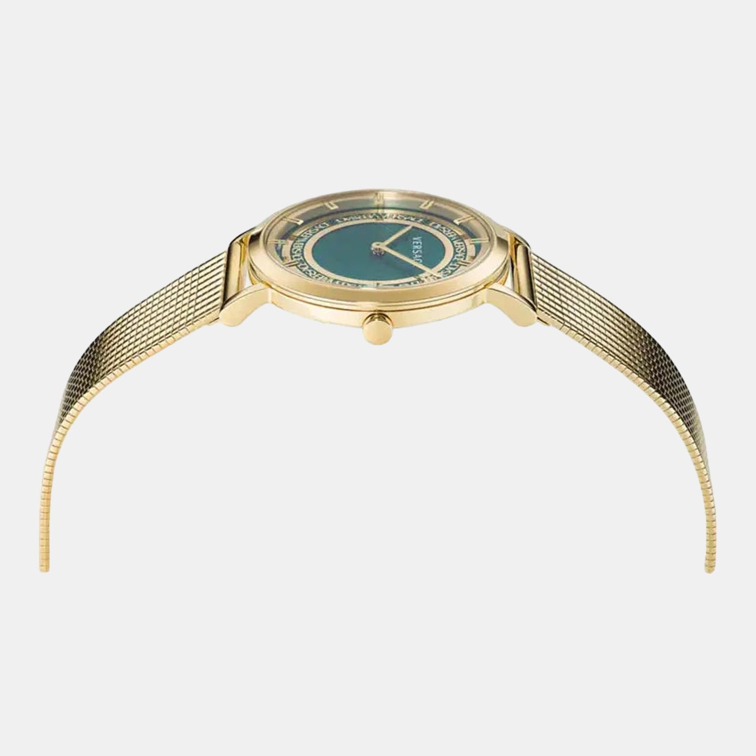 Versace Women Round Green watch