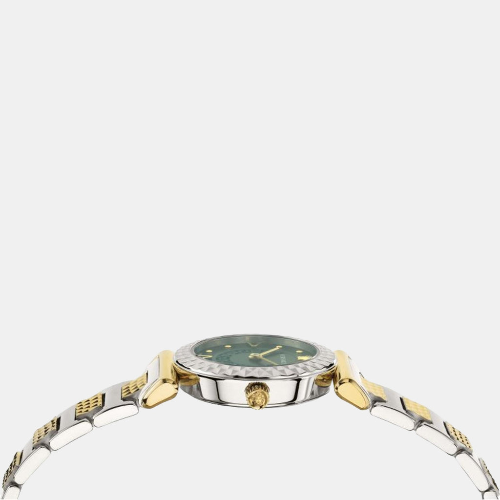Versace Women Round Green watch