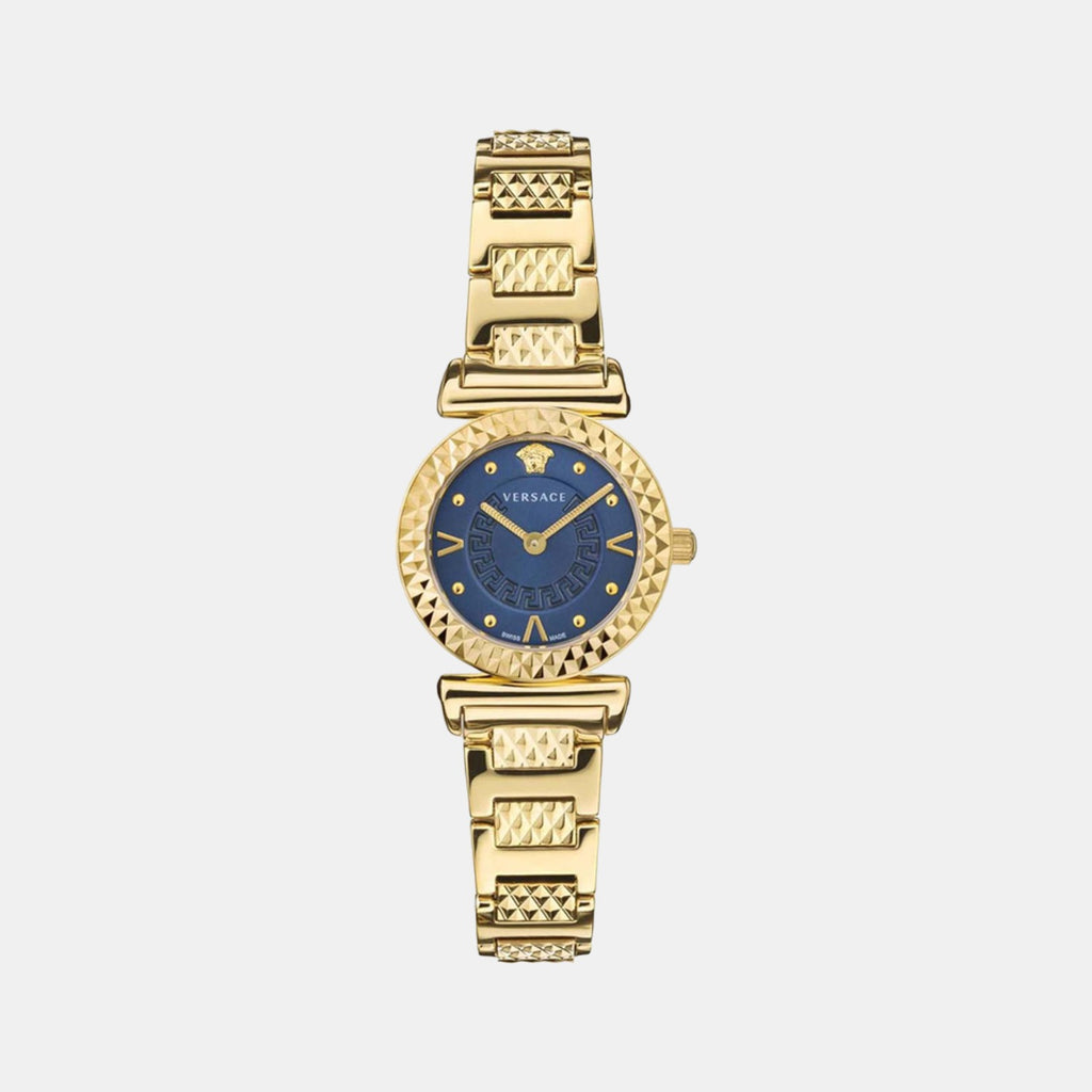 Versace Round Blue Analog watch