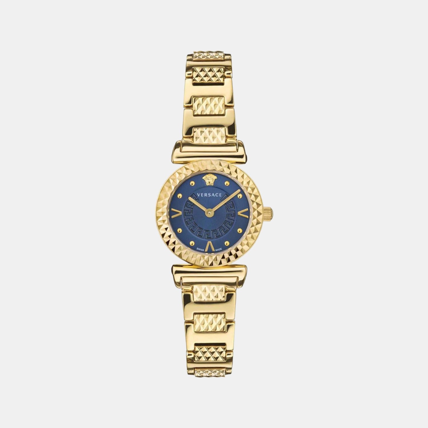 Versace Round Blue Analog watch