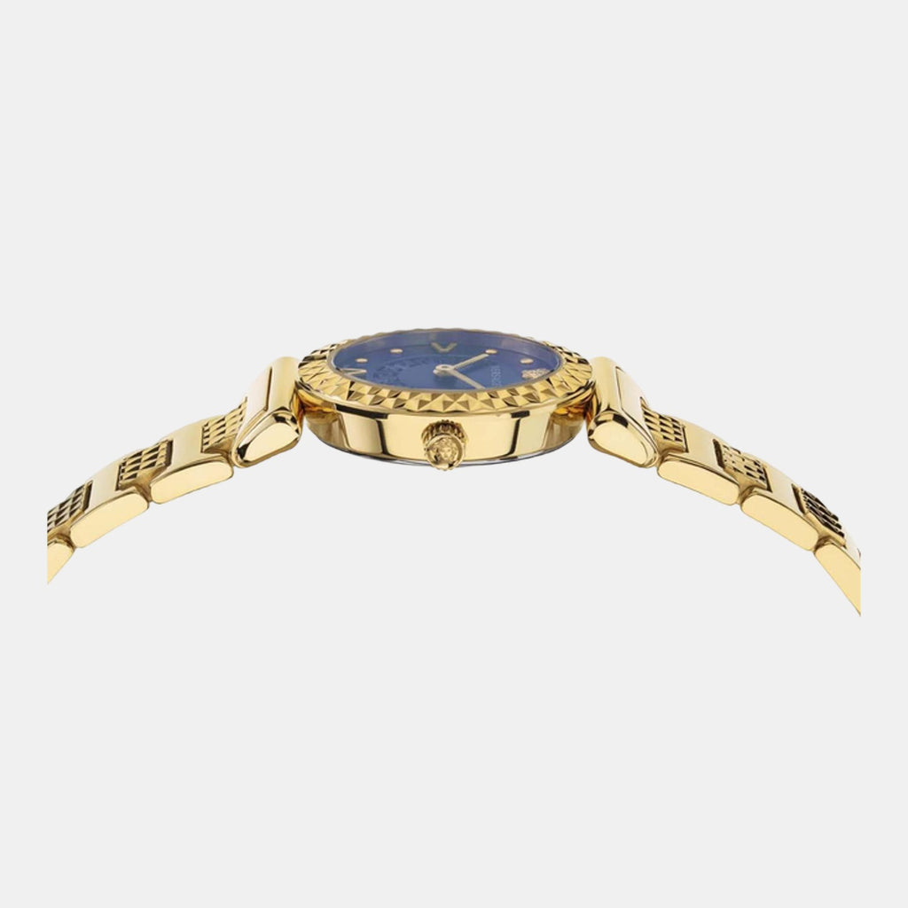 Versace Women Round Blue watch