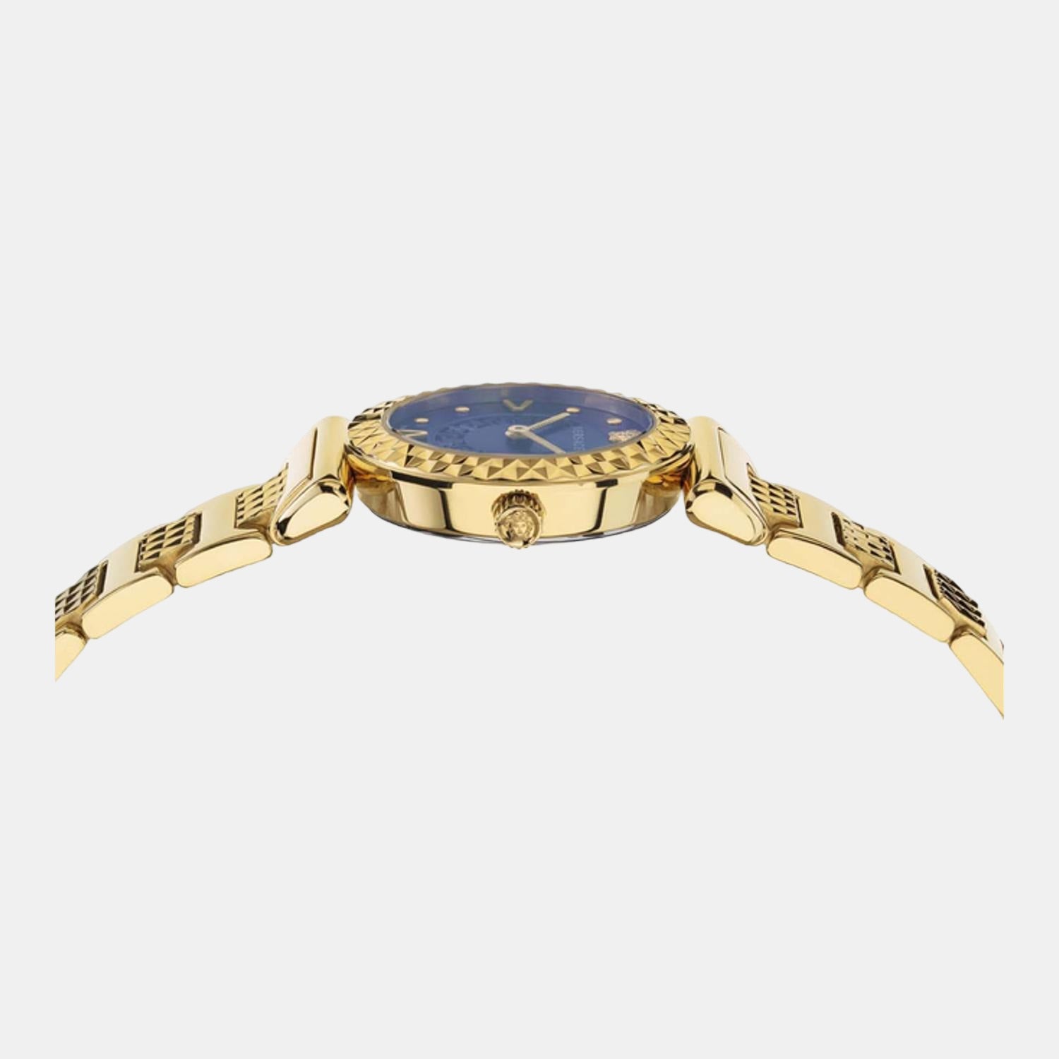 Versace Women Round Blue watch