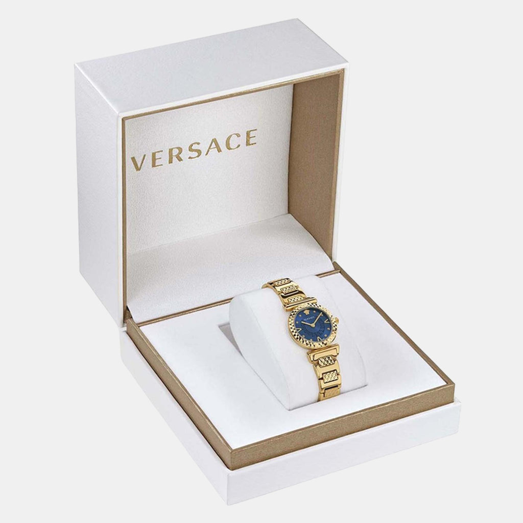 Versace Stainless Steel Blue watch