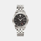 Versace Round Black Analog watch