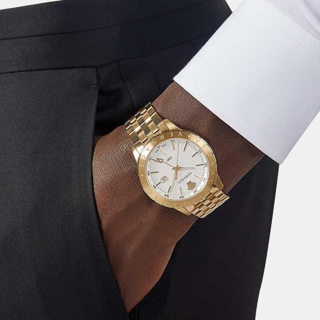 Versace Stainless Steel Round watch