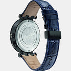 Versace Men Round Blue watch