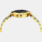 Versace Men Round Black watch