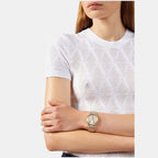 Versace Women Round White watch
