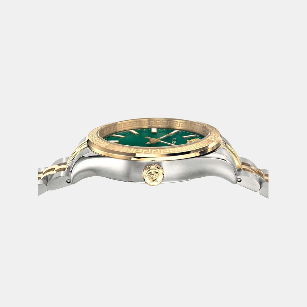 Versace Women Round Green watch