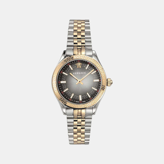 Female Grey Analog Stainless Steel Watch VEHU00520