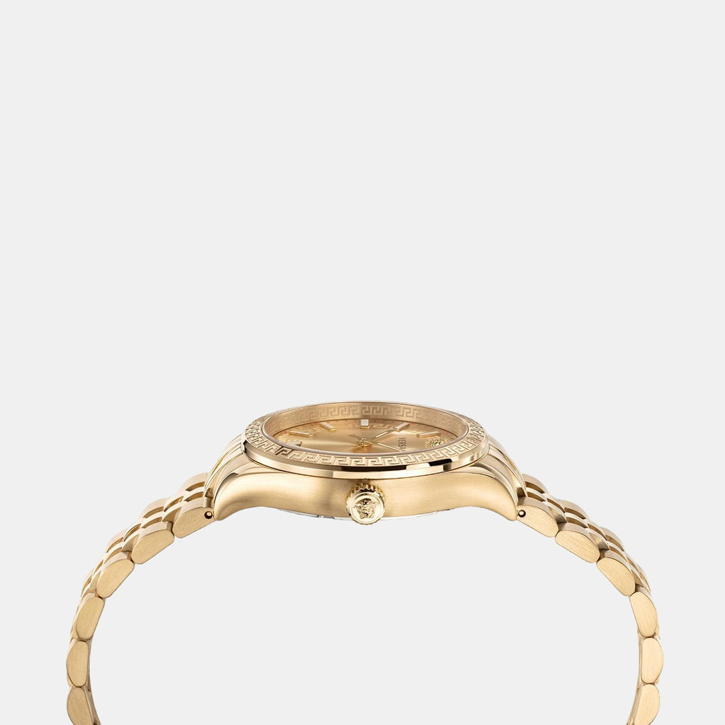 Versace Women Round Gold watch