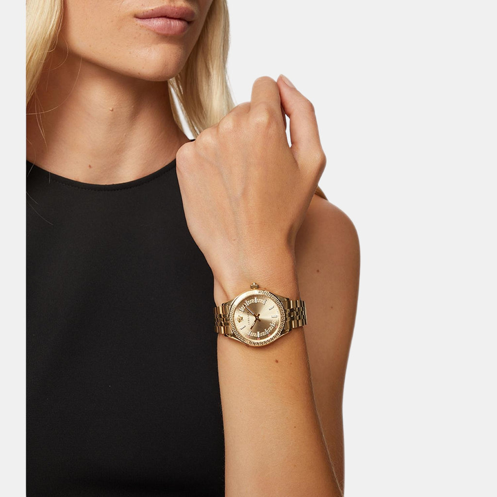 Versace Stainless Steel Round watch