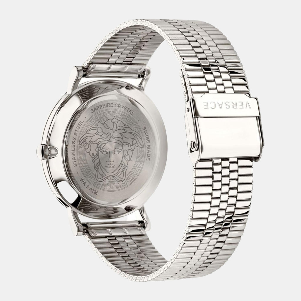 Versace Stainless Steel Round watch