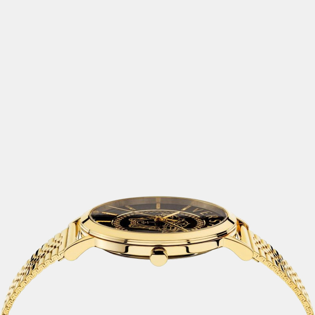 Versace Men Round Green watch
