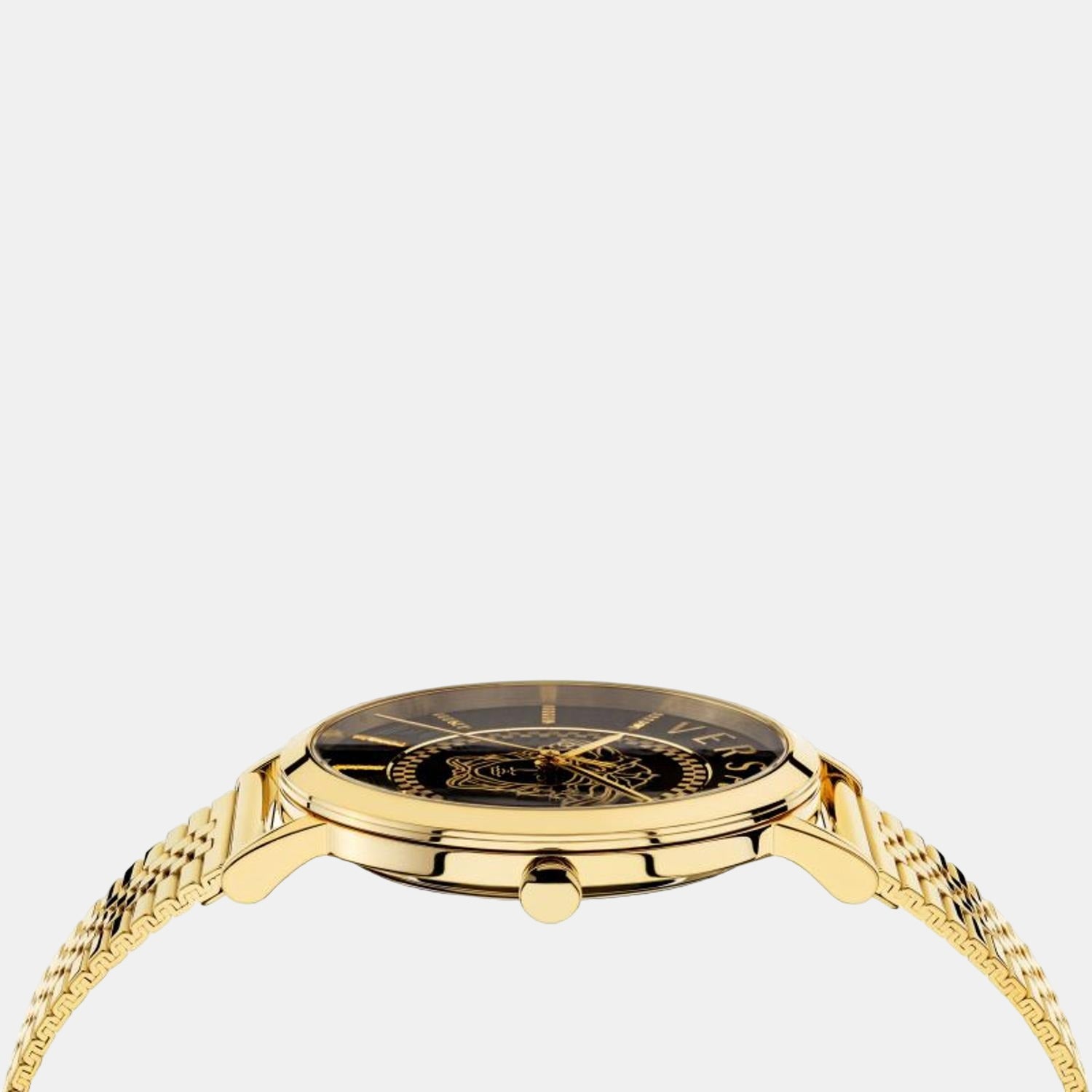 Versace Men Round Green watch